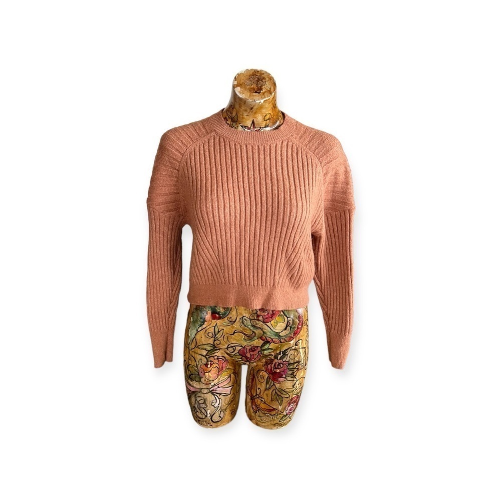 Sophie Rue sweater knit top XL brown
